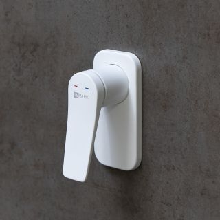 Встраиваемый смеситель для душа Lemark Bronx LM3723MW белый